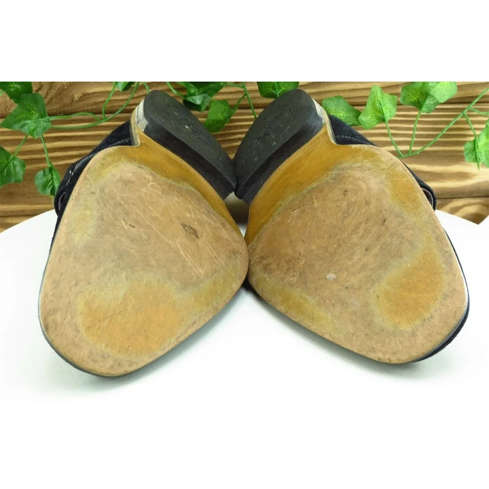 Stacy Adams Shoes Sz‎ 9 M Black Derby Oxfords Leather Men